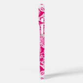 Art Nouveau Chinese Pattern - Fuchsia Pink Case-Mate iPhone Hülle (Rückseite / Links)