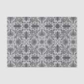 Art Nouveau Chinese Pattern - Silver Gray Seidenpapier (Vorderseite)