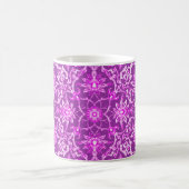 Art Nouveau Chinese Tile - Amethyst Lila Kaffeetasse (Mittel)