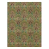 Art Nouveau Chrysanthema & Artichoke Muster Tischdecke (Vorderseite)