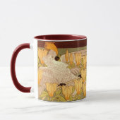 Art Nouveau Cockatoo Tasse (Links)