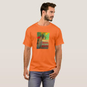 Art Nouveau Cognac Ad'Arte y Peacock T-Shirt (Vorne ganz)