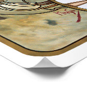 Art Nouveau Cookie Advertising von Alphonse Mucha Poster (Ecke)