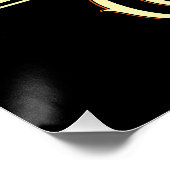 Art Nouveau Coquito Poster (Ecke)