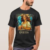 Art Nouveau Coquito T-Shirt (Vorderseite)