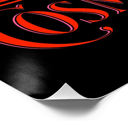 Art Nouveau Cosmopolitan Poster (Ecke)