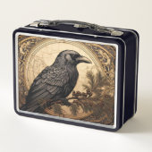 Art Nouveau Crow Lunchbox (Rückseite)