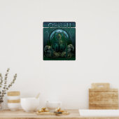 Art Nouveau Cthulhu Poster (Küche)