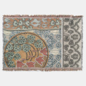 Art nouveau Cyclamen floral Eugene Grasset elegant Decke (Vorderseite)