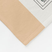 Art Nouveau daffodil Verneui Textilfloralkunst Fleecedecke (Ecke)