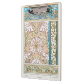 Art Nouveau daffodil Verneui Textilfloralkunst Klemmbrett (Links)