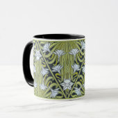 Art Nouveau Daffodis Tasse (Vorderseite Links)