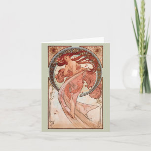 Art Nouveau - Dance Feiertagskarte