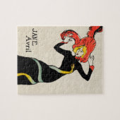Art Nouveau Dancer Jane Avril von Toulouse Lautrec Puzzle (Horizontal)
