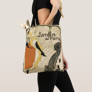 Art Nouveau Dancer Jane Avril von Toulouse Lautrec Tasche
