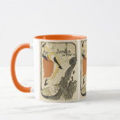 Art Nouveau Dancer Jane Avril von Toulouse Lautrec Tasse (Links)