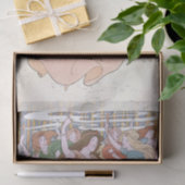 Art Nouveau Dancing Women Fairy Decoupage Seidenpapier (Geschenk)