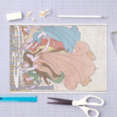 Art Nouveau Dancing Women Fairy Decoupage Seidenpapier (Handwerk)