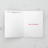 Art Nouveau Dankeskarte (Innenseite)