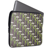 Art Nouveau dark Ipomoea Tapete Laptopschutzhülle (Vorne Rechts)