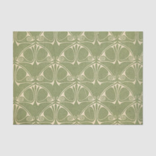 Art nouveau, deco, chic, vintage, antik, elegant, seidenpapier