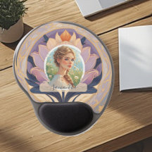 Art Nouveau Dekoratives Blumen-Foto
