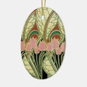 Art Nouveau Design #1 Keramikornament (Links)