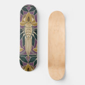 Art Nouveau Design #1 @ VictoriaShaylee Skateboard (Vorderseite)