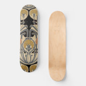Art Nouveau Design #7 @ VictoriaShaylee Skateboard (Vorderseite)