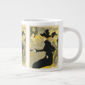 Art Nouveau, Divan Japonais von Toulouse Lautrec Jumbo-Tasse (Rechts)