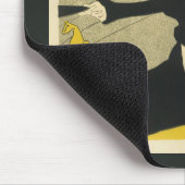 Art Nouveau, Divan Japonais von Toulouse Lautrec Mousepad (Ecke)