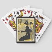 Art Nouveau, Divan Japonais von Toulouse Lautrec Spielkarten (Rückseite)