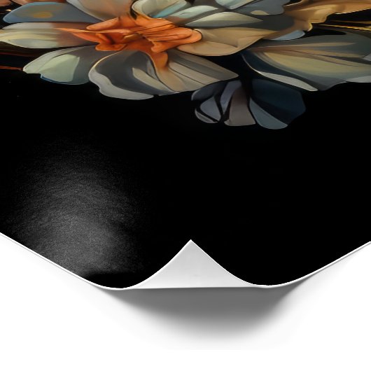 Art Nouveau Dog Poster (Ecke)