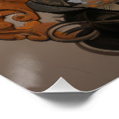 Art Nouveau Dog Poster (Ecke)