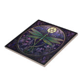 Art Nouveau Dragonfly Tile (Swamp Collection) Fliese (Seite)