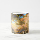 Art Nouveau Dream Gartenanlage Maxfield Parrish Kaffeetasse (Mittel)