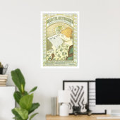 Art Nouveau Dutch Newspapier ad Poster (Heimbüro)