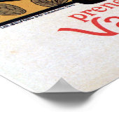 Art Nouveau Dutch Schokolade und vertikale Banner Poster (Ecke)