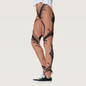 Art Nouveau Earth Tones Leggings (Links)