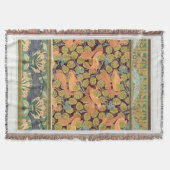 Art Nouveau Eichhörnchenvogel Blumenart verneuil Decke (Vorderseite)