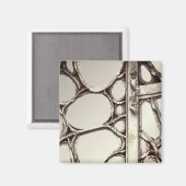 Art Nouveau Eisentor Tür antoni gaudi elegant Magnet (Vorderseite/Rückseite)