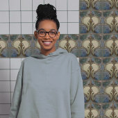 Art Nouveau Elegante Fliese