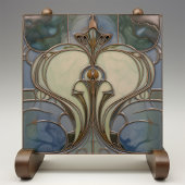 Art Nouveau Elegante Fliese