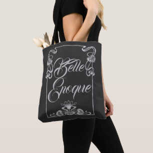 Art nouveau elegantes Silber grau Belle epoque Tasche