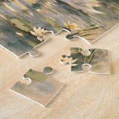 Art Nouveau Elsa Lohengrin Poster with Swans  Puzzle (Seite)