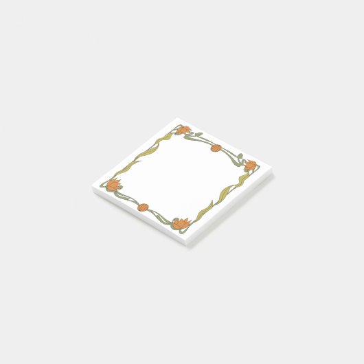 Art Nouveau Enchanting Post-it Klebezettel (angewinkelt)