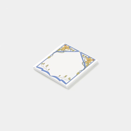 Art Nouveau Enchanting  Post-it Klebezettel (angewinkelt)