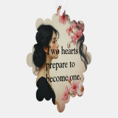 Art Nouveau Ethereal Hochzeit Einladung zur Flora (Rechts)