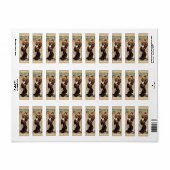 Art Nouveau Ex-Libris Buchzeichen Booklabel (Vorne)