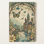 Art Nouveau Fairy Journal Notizblock (Rückseite)